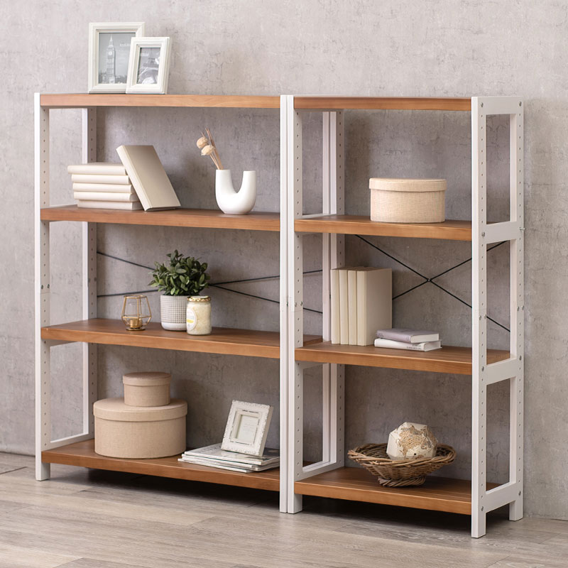 楽天市場】【エントリーで最大P4倍】木製ラック 4段 幅60【natura