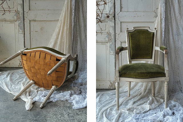 楽天市場】フランス アンティーク ルイ16世様式 アーム付きサロン