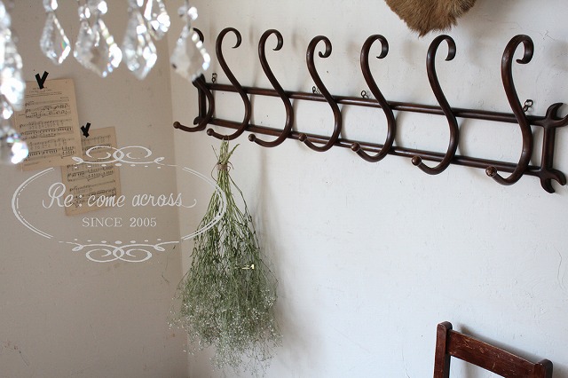 楽天市場】フランスアンティーク 曲げ木のウォールフック ウォール