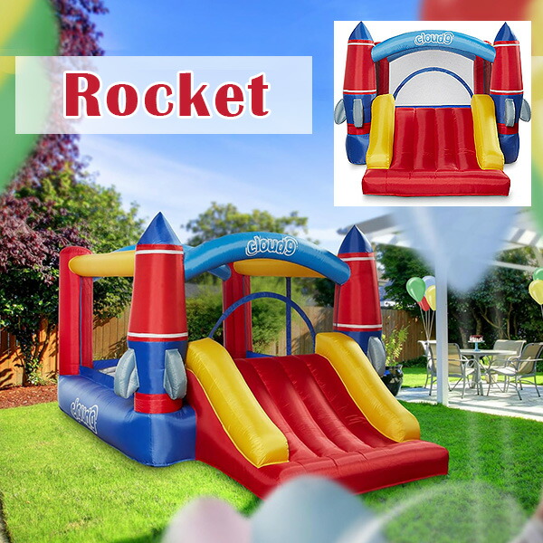 楽天市場】【在庫有り】【エアー遊具】Cloud 9 インフレータブル