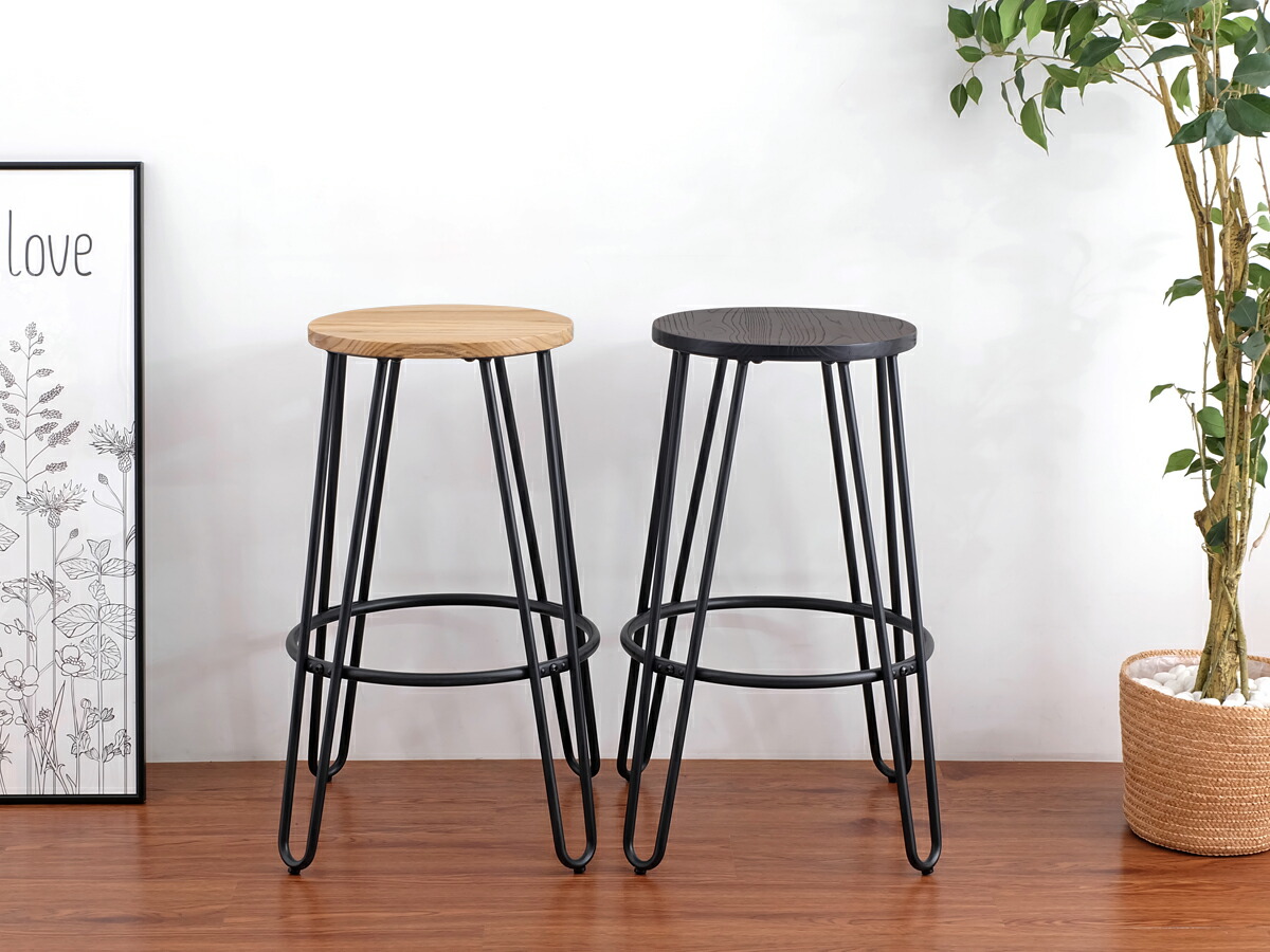 楽天市場】Anvy ハイスツール 全2色 アンティーク インダストリアル