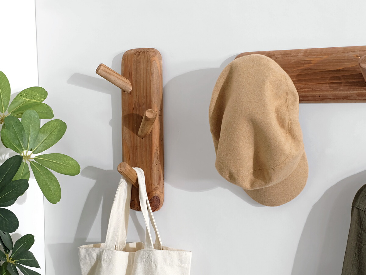 楽天市場】【古材家具】リサイクルパイン コートハンガー 木製