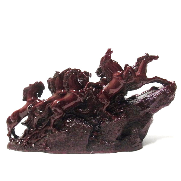 楽天市場】九頭馬（中） 縁起物 置物 「うまくいく」 風水 グッズ