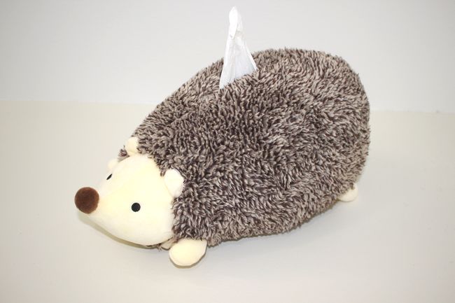 楽天市場】☆ハリネズミ ティッシュカバー ぬいぐるみ型ティッシュ