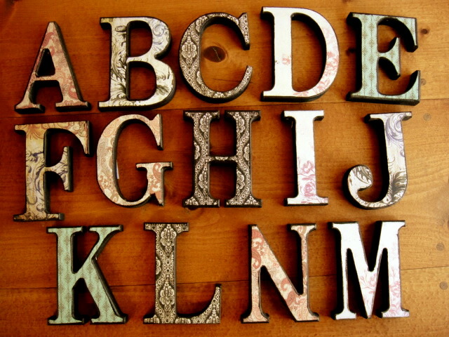 楽天市場】☆アンティーク木製アルファベットオリエンタル風【AからT