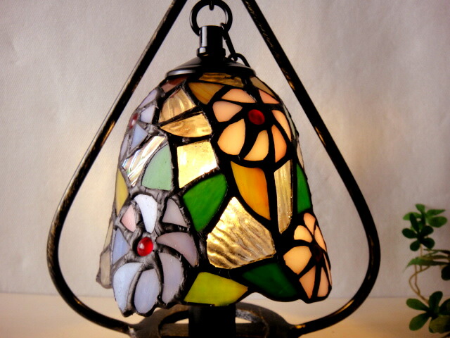 ⭐️がんも様 御専用⭐️【ヴィンテージ】ステンドグラスランプ 着せ