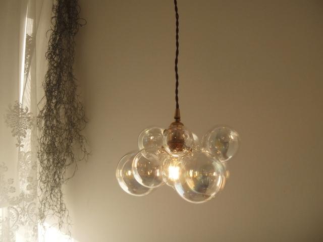 楽天市場】☆バブルランプオーロラ バブルシャンデリアランプ バブル