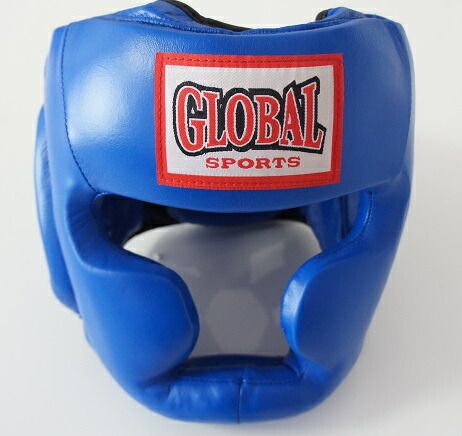 楽天市場】【送料無料】プロヘッドガード 050 青 (高級本革