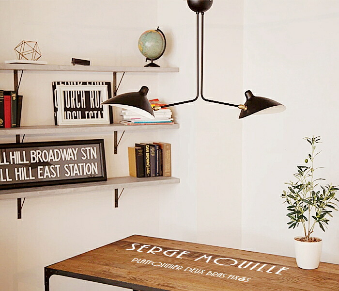 楽天市場】Serge Mouille セルジュムーユ ペンダントライト StP2