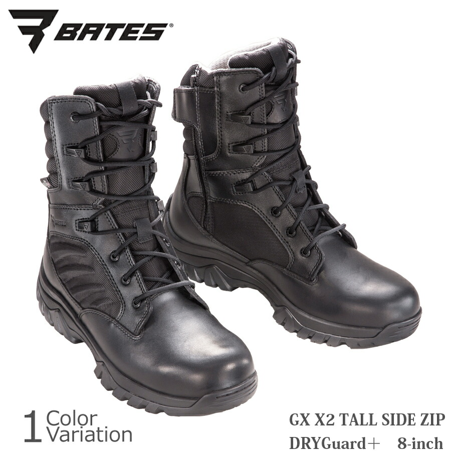楽天市場】【全品P10倍】BATES（ベイツ） GX X2 TALL SIDE ZIP 8inch