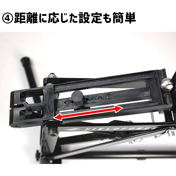 楽天市場】野球 フィールドフォース 小型手動式ピッチングマシンMINI