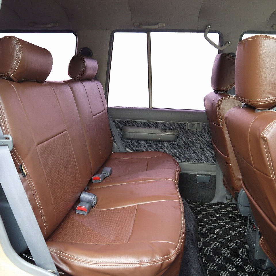 楽天市場】78プラド後期(H5.5~H8.4) ランドクルーザーシートカバー 本