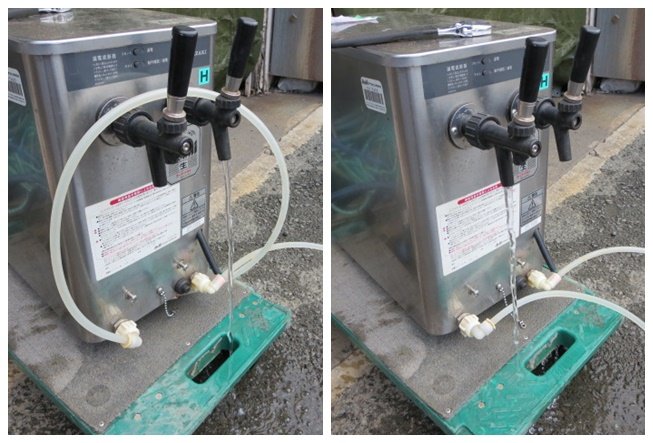 楽天市場】※ホシザキ/アサヒ 生ビールディスペンサー DBF-25WB 底面