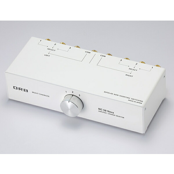 楽天市場】ORB MC-S0 Nova 3ch パワーアンプ・スピーカーセレクター(1
