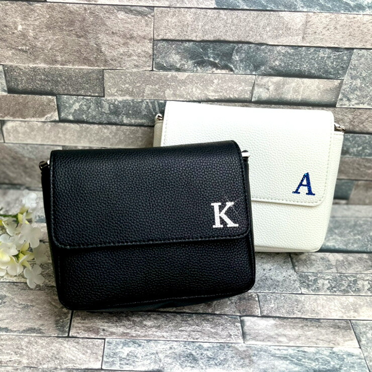 楽天市場】スワロデコ イニシャル ゴルフポーチ ベルト付き (全6色