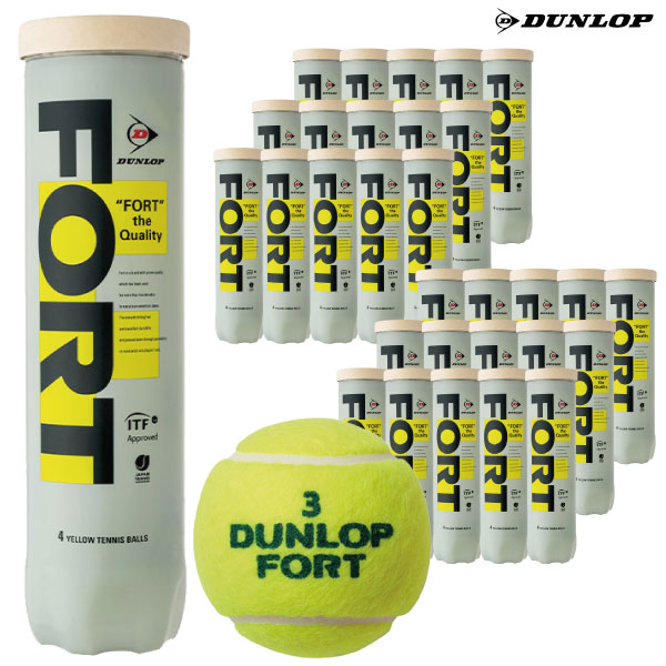楽天市場】テニスボール dunlop fort 4球の通販