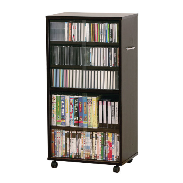 楽天市場】＼SALE ポイント5倍／CD ビデオ DVD 両面収納 ラック 97309