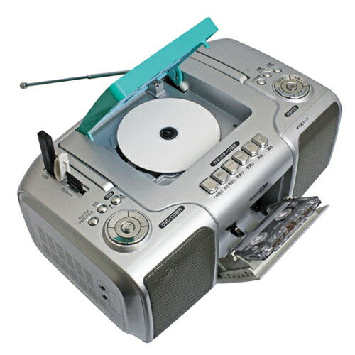 楽天市場】クマザキエイム DVDラジカセ 簡単カラオケセット／KVR-1209