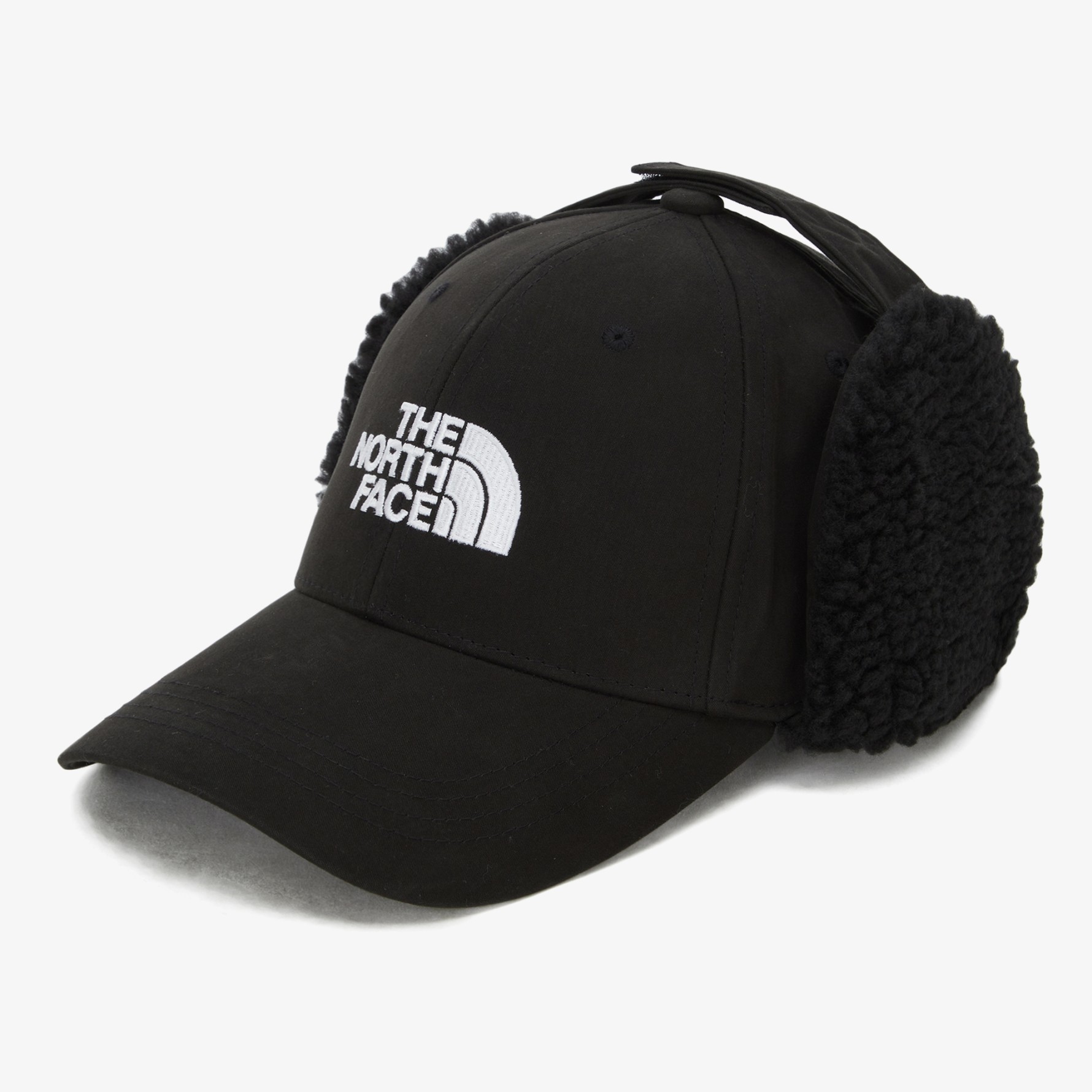 THE NORTH FACE 耳あて付きキャップ フライトキャップ ブラック