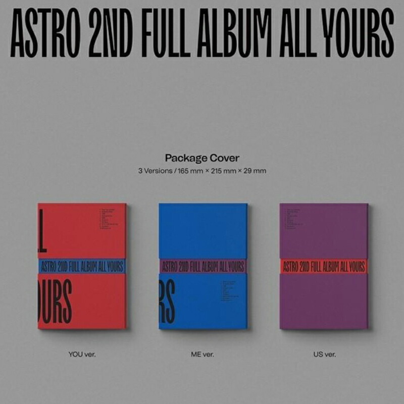 楽天市場】☆配送無料☆バージョン選択☆ASTRO 2nd Full Album ALL