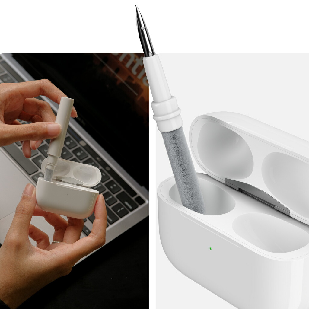 楽天市場】KeyBudz AirCare クリーニングキット AirPods ＆ AirPods