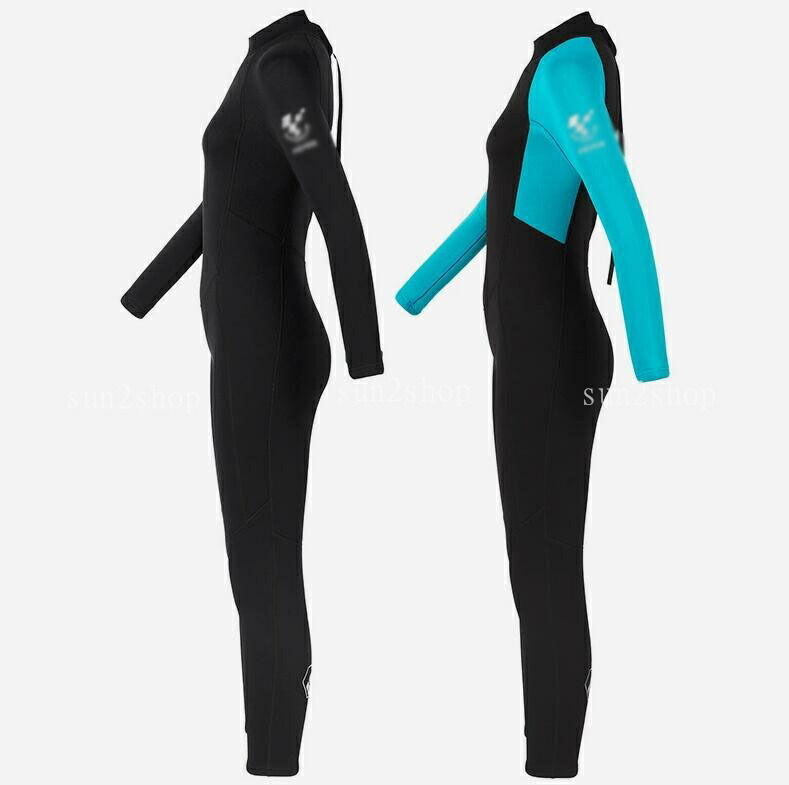 楽天市場】3mm ウェットスーツ 女性 バックジップ ダイビング マリン