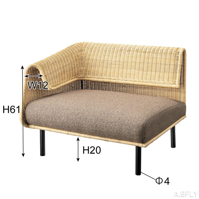 楽天市場】【SS限定｜最大8,000円OFFクーポン】片肘ソファ ソファ 腰掛