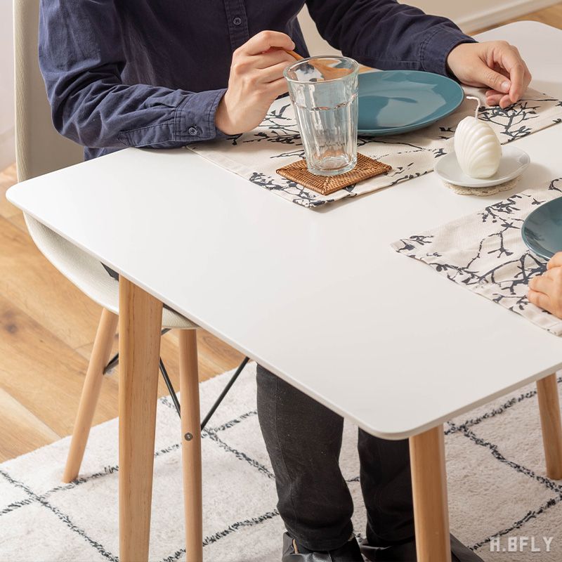 楽天市場】スクエア ダイニング テーブル 幅80cm 単品 2人用 二人掛け