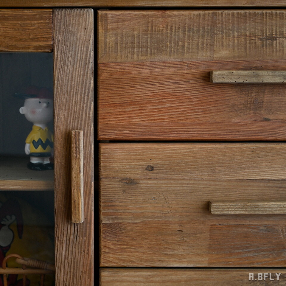 楽天市場】サイドボード 棚 古材 キャビネット 飾り棚 用箪笥 引き出し