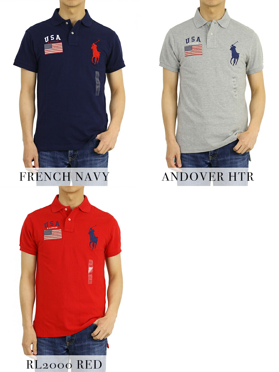 楽天市場】ポロ ラルフローレン メンズ カスタムフィット アメリカ国旗