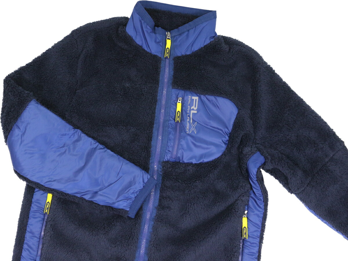 楽天市場】RLX ラルフローレン メンズ フリース 切替ジャケット RLX