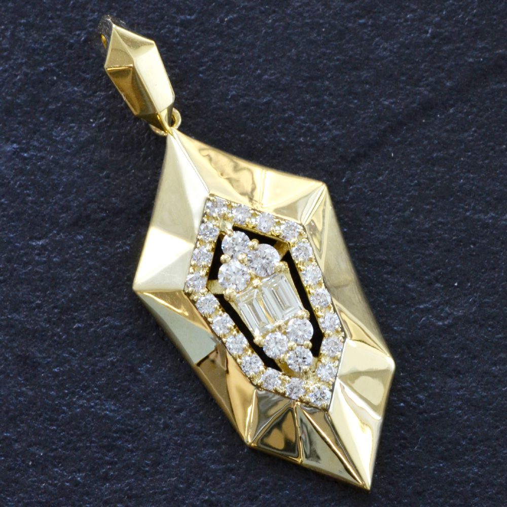 楽天市場】【ポイント11倍☆23:59まで!】ペンダントトップ メンズ K18