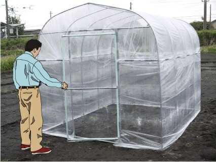 楽天市場】(南栄工業）移動式家庭菜園ハウスBH-2227(2.2m×2.7m)【個人