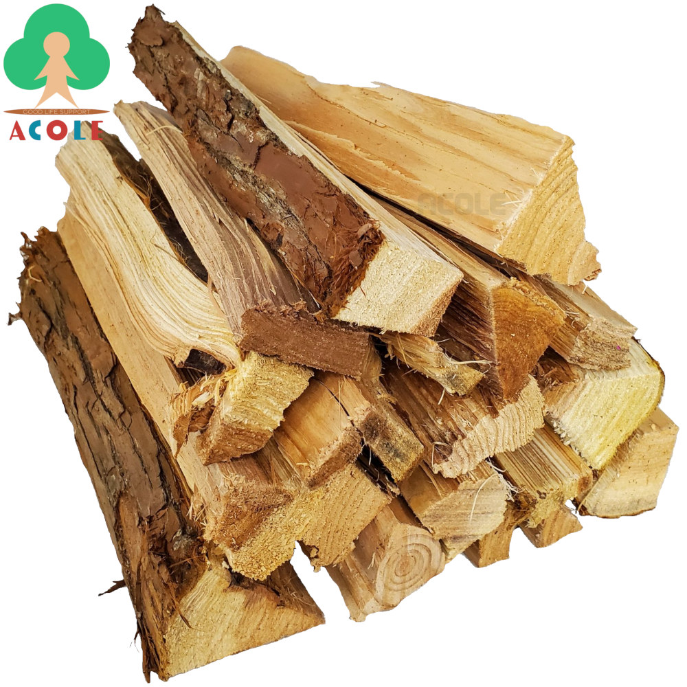 楽天市場】元気村富士 日本製杉薪3kg(1箱) SGMK-3 皮付き 長さ約300mm