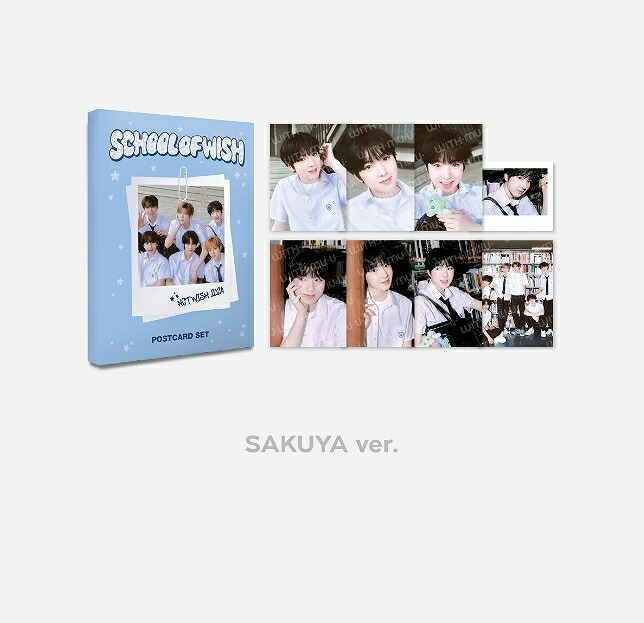 楽天市場】NCT WISH SCHOOL of WISH MD グッズ ポストカードセットSION