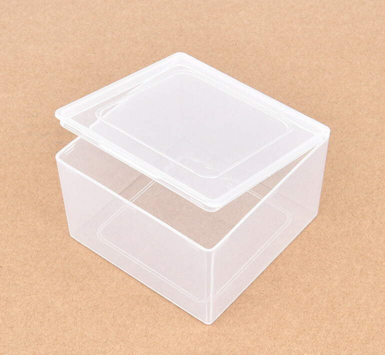 楽天市場】正方形透明 プラスチック製収納ケース 82*82*51mm 50個
