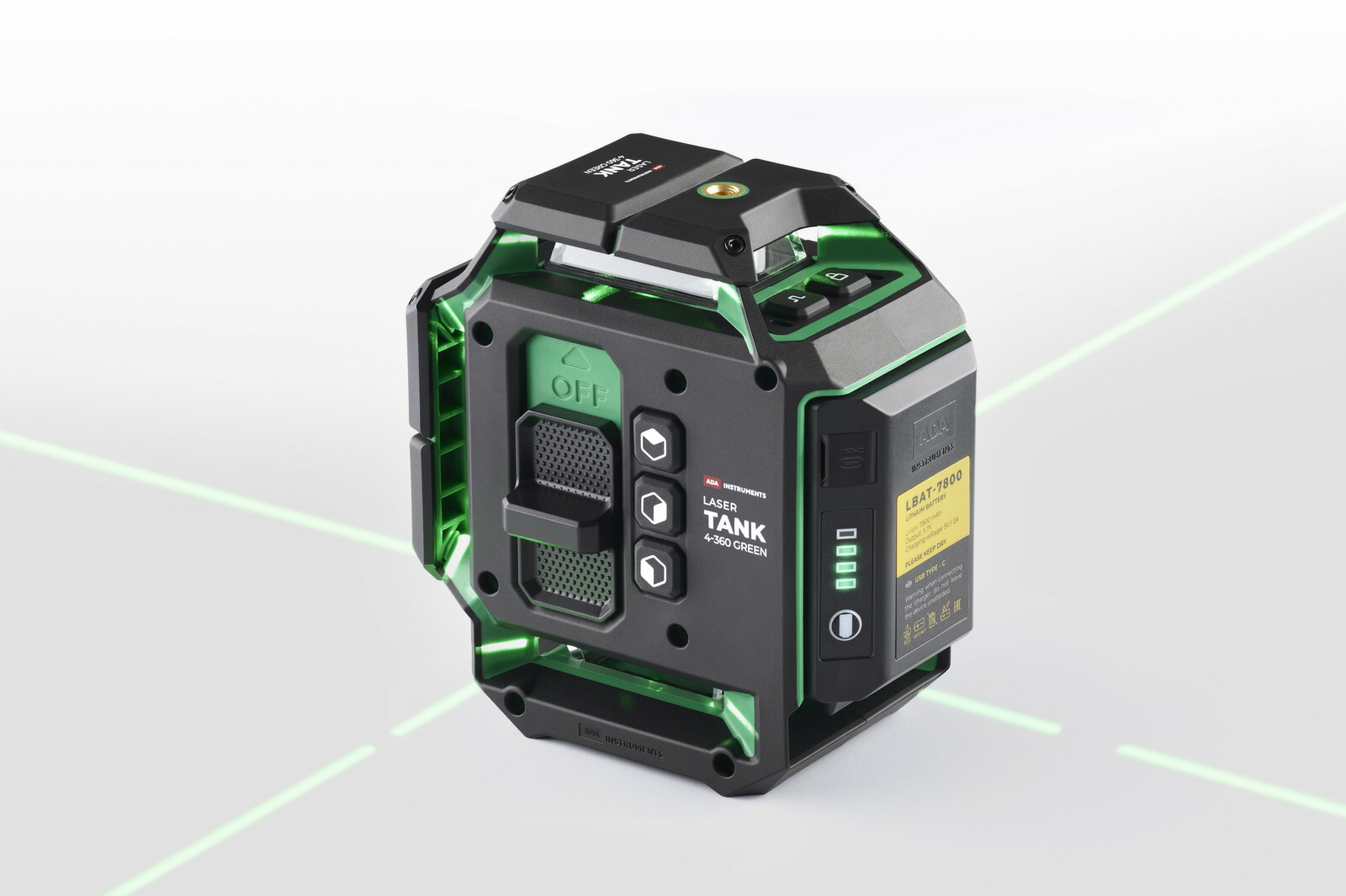 楽天市場】5%OFF グリーン レーザー墨出し器 TANK (タンク）フルライン