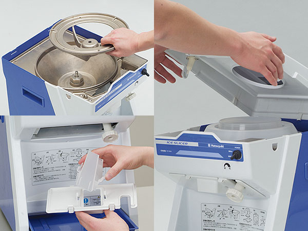 楽天市場】Hatsuyuki 初雪 キューブアイススライサー 【電動 初雪氷削