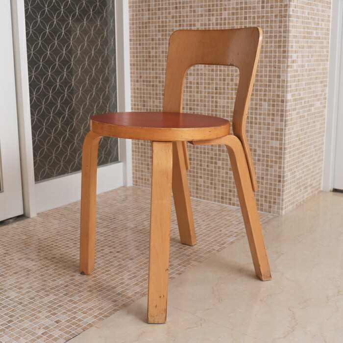 楽天市場】【北欧 アンティーク】アルテック チェア 65 レッド