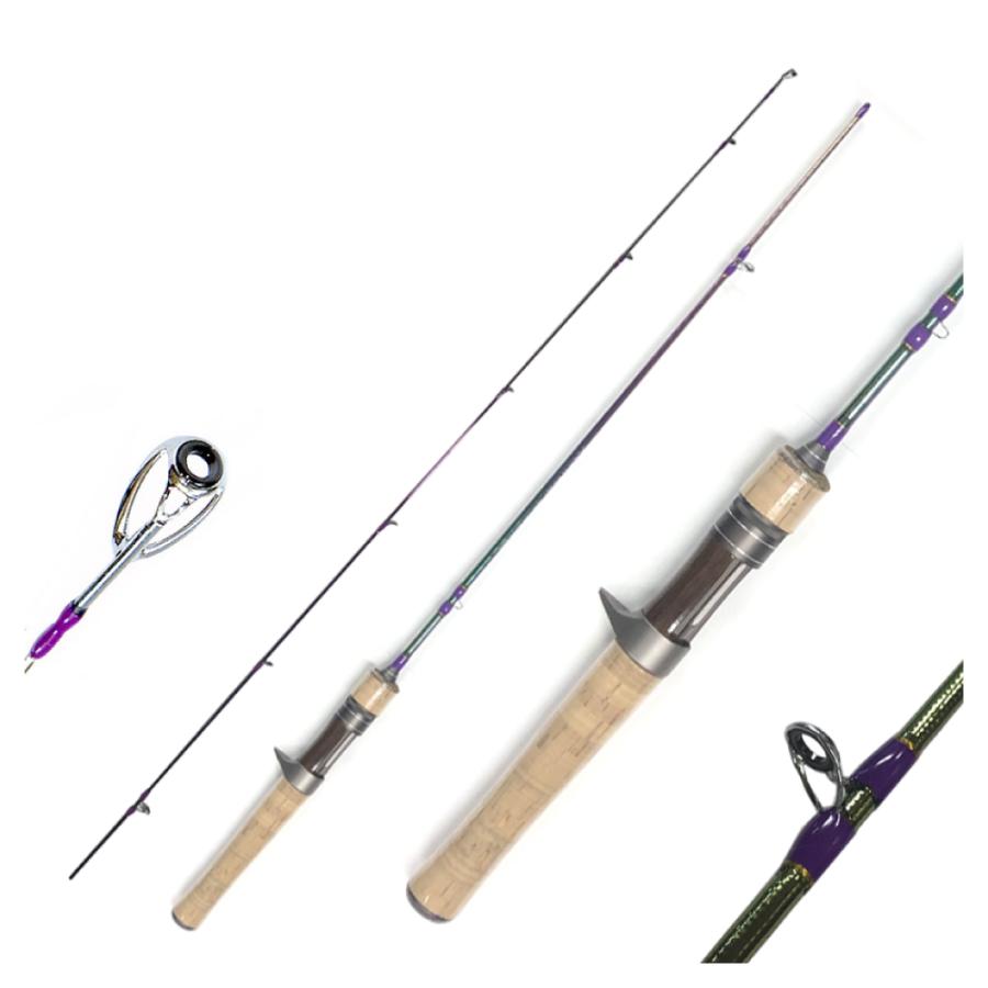 アジングセット カーボンロッド アジングロッド 612UL 6ft ベイト