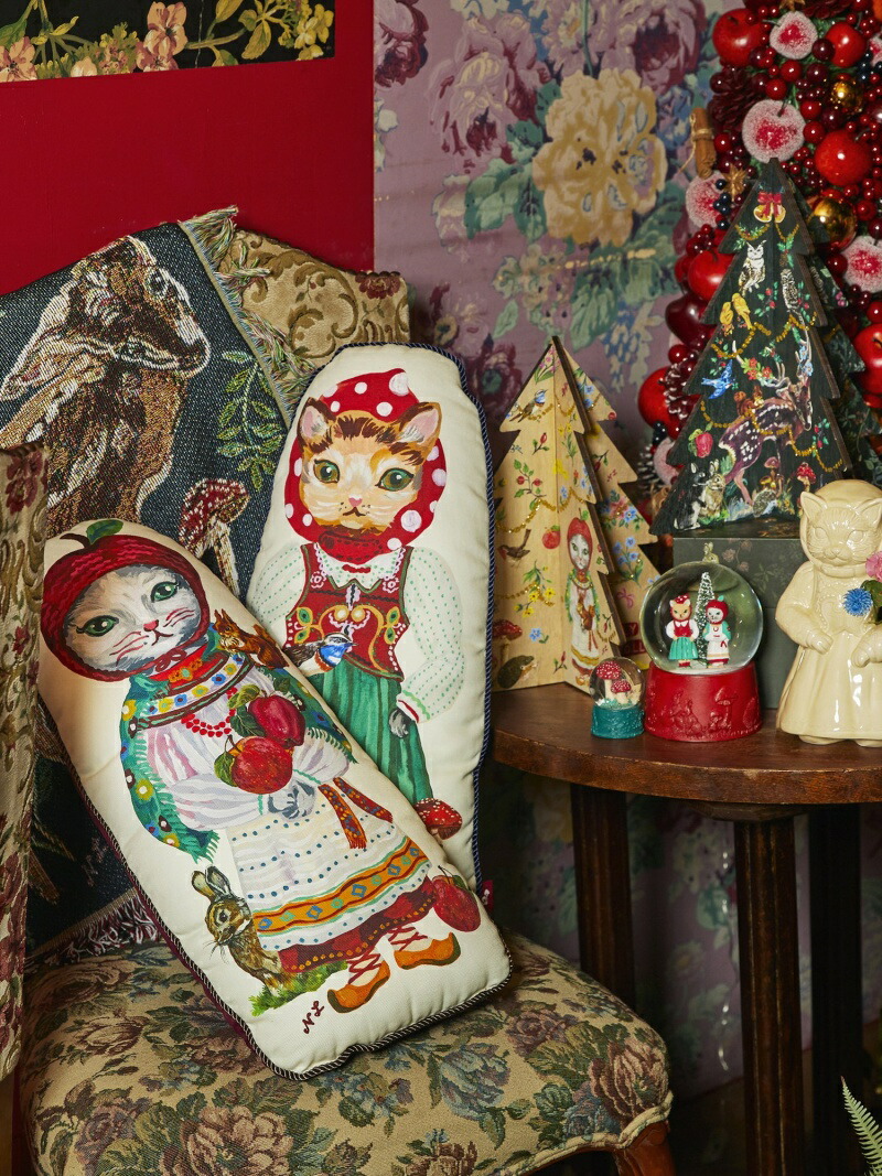 楽天市場】【SALE／20%OFF】【WEB限定】プリントクッション/ナタリー