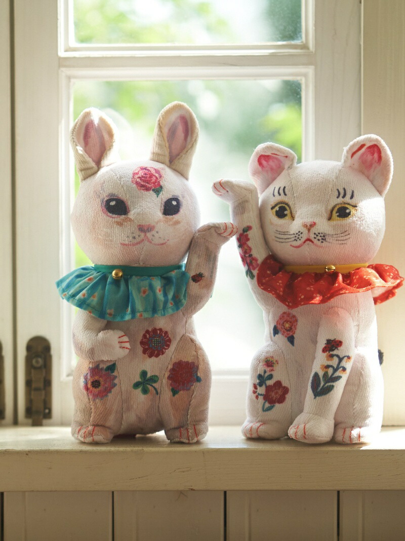 楽天市場】招きうさぎぬいぐるみ/ナタリー・レテ Afternoon Tea LIVING