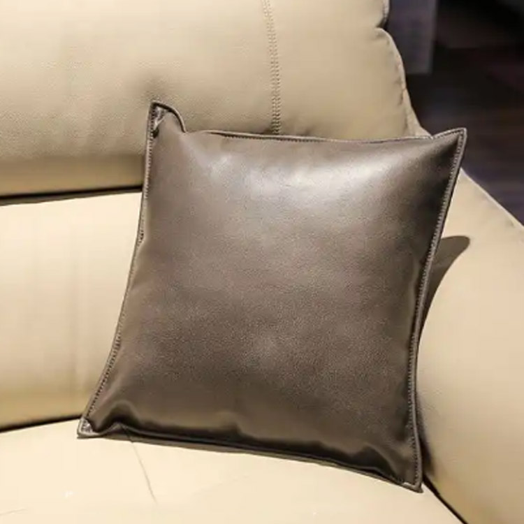 楽天市場】PUレザー クッションカバー 45×45cm 座布団カバー フェイク