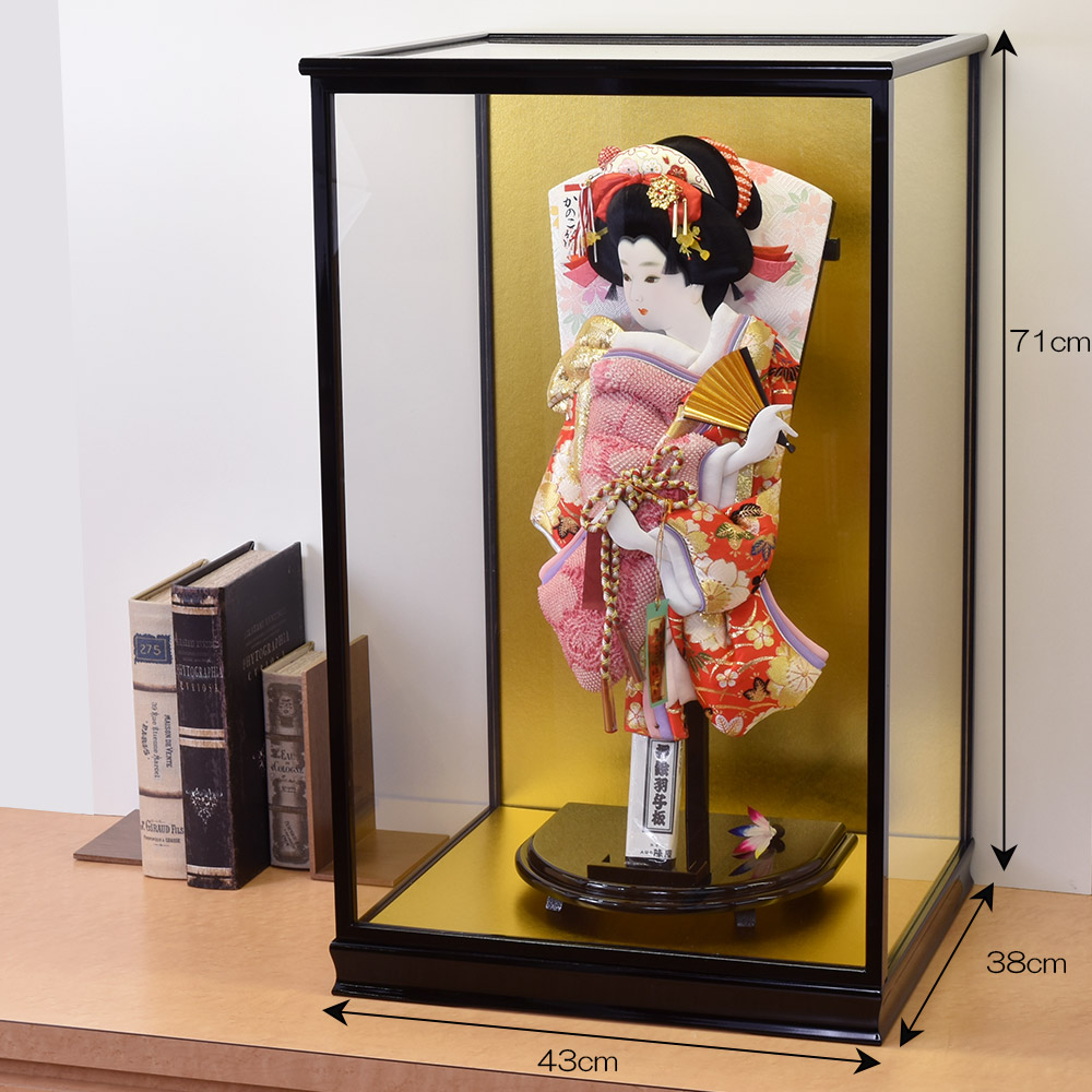 楽天市場】羽子板 コンパクト お祝い 初正月 羽子板飾り ガラス ケース