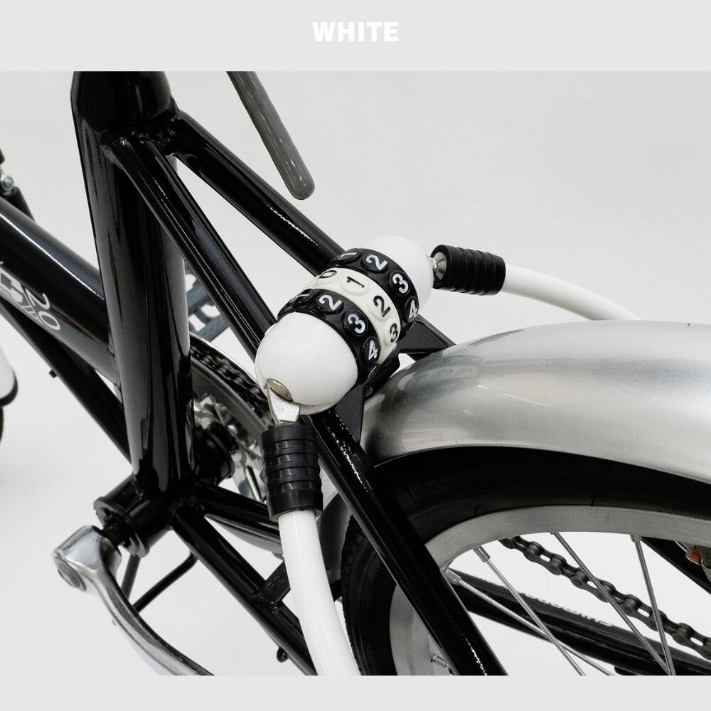 楽天市場】自転車 鍵 カギ ワイヤーロック J&C MEGA ダイヤル 3桁 可変