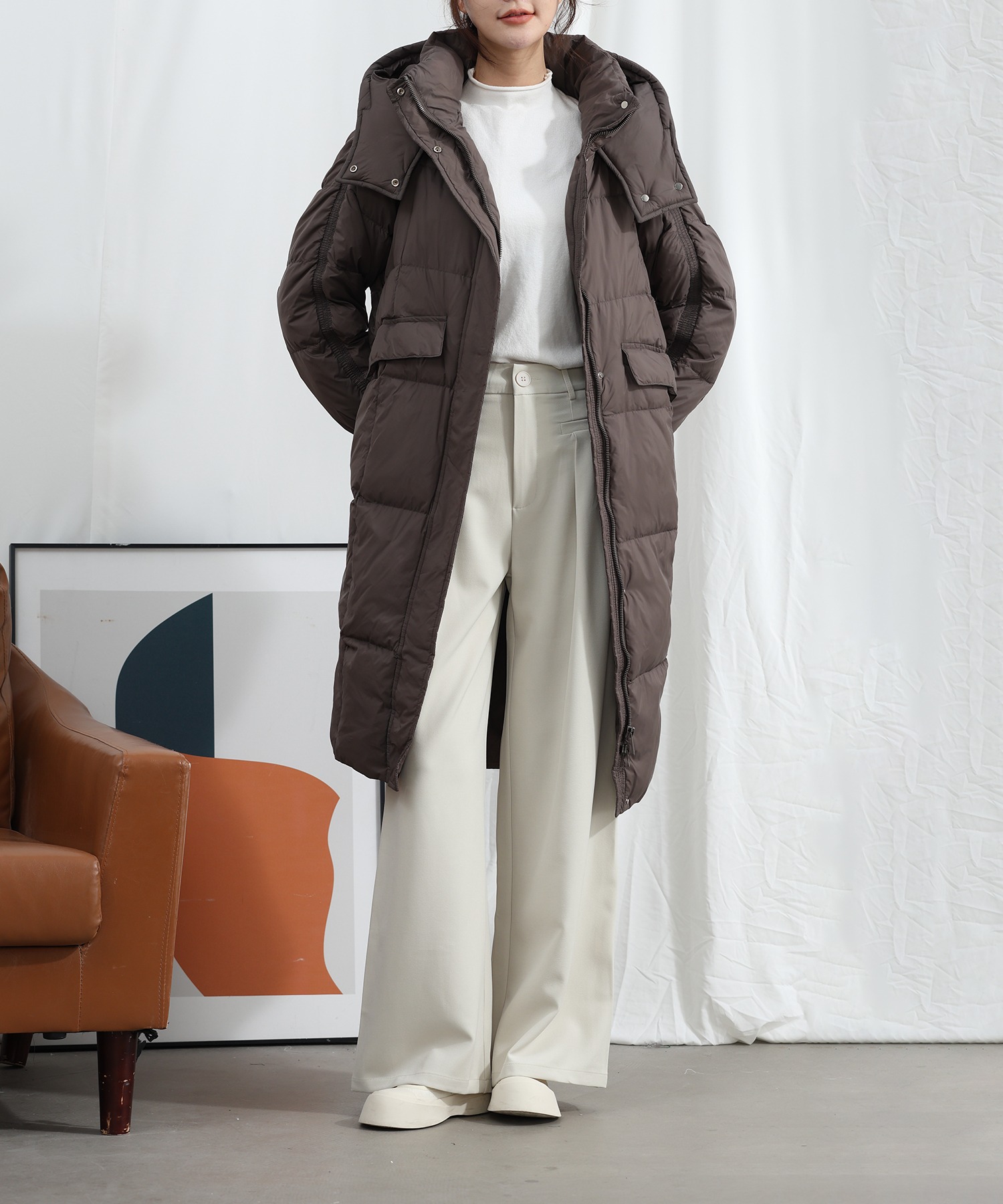 楽天市場】ダウンコート レディース 冬 ダウンコート ロング 韓国