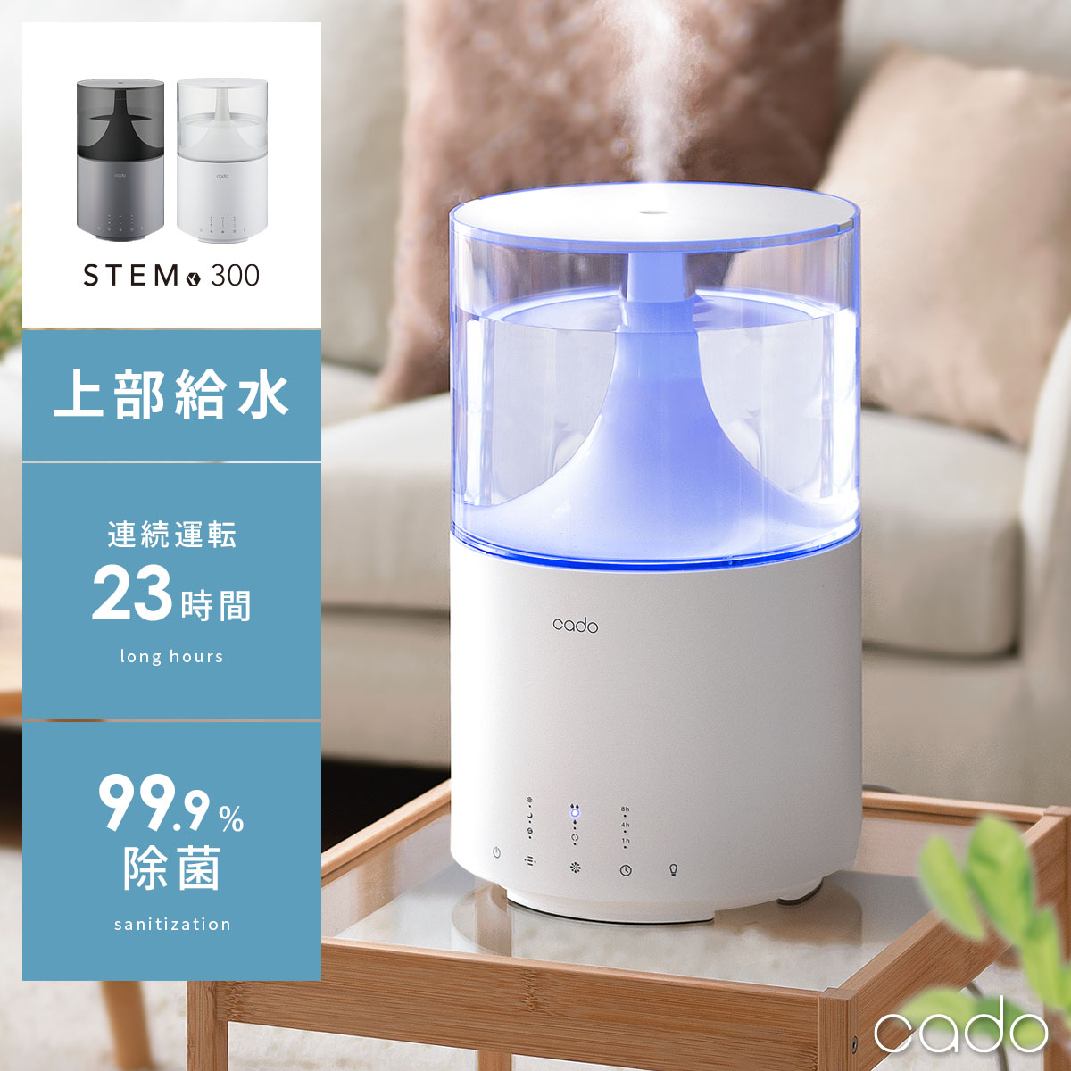 楽天市場】【3/4限定！先着5名様50％OFFクーポン配布中】 加湿器