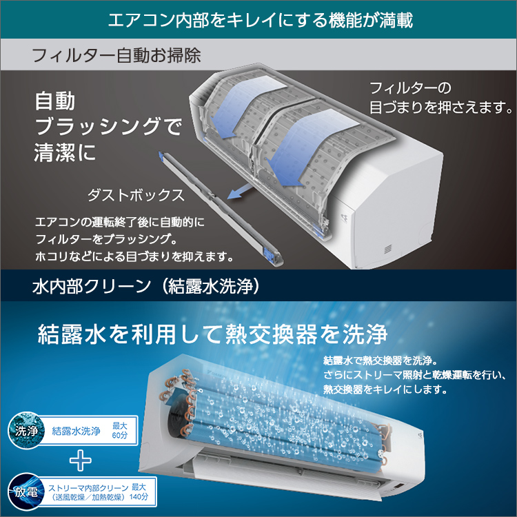 楽天市場】【取付最短5日〜】エアコン 8畳 工事費込み ダイキン DAIKIN
