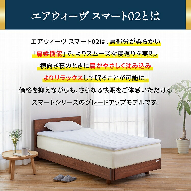 楽天市場】【公式】エアウィーヴ スマート 02 ダブル | マットレス 高