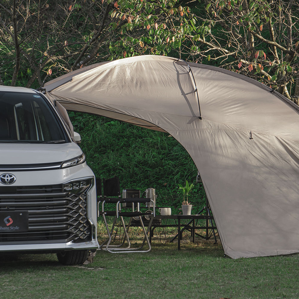 楽天市場】カーサイドタープ カーサイドシェルター カーサイドテント